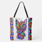 268 - WestieLove Tote Bag Tasche (Rückseite)