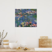2692-Claude Monet-Wasserlilien Poster (Küche)