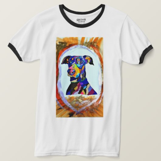 269 - Doberman Liebe T - Shirt (Design vorne)