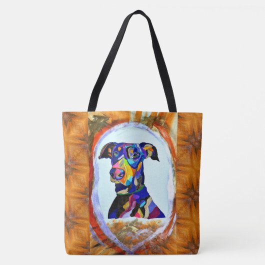 269 - Doberman Liebe Tote Bag Tasche (Vorderseite)