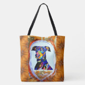 269 - Doberman Liebe Tote Bag Tasche (Rückseite)