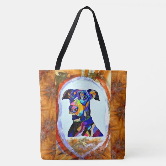 269 - Doberman Liebe Tote Bag Tasche (Vorderseite)