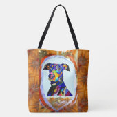 269 - Doberman Liebe Tote Bag Tasche (Rückseite)