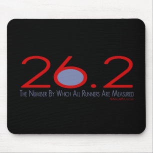 26,2 Die Zahl Mousepad