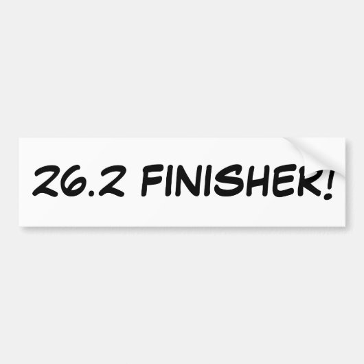 26,2 EBB! AUTOAUFKLEBER (Vorne)