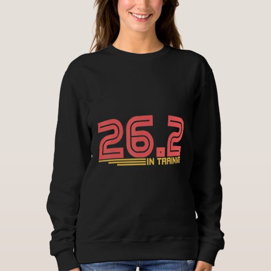 26 2 In Training Marathon Running Sweatshirt (Vorderseite)