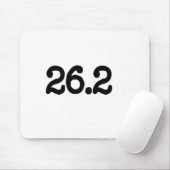 26,2 Marathon-Definition Mousepad (Mit Mouse)