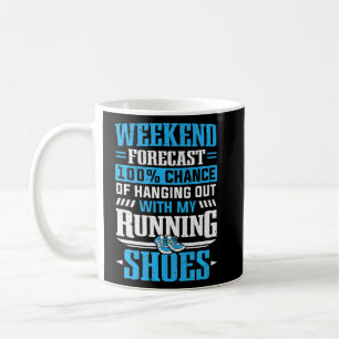 26 2 Marathon, der den Marathonläufer mit Schuhen  Kaffeetasse