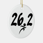 26,2 Marathon Keramikornament (Rechts)