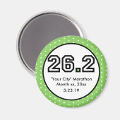 26,2 Marathon Magnet (Vorderseite/Rückseite)