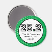 26,2 Marathon Magnet (Vorderseite/Rückseite)