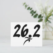 26,2 Marathon Postkarte (Stehend Vorderseite)