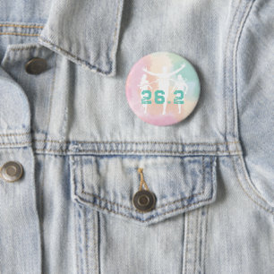 26.2 Marathon-Runner-Geschenk Button