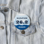 26.2 Marathon-Runner-Geschenk Button (Beispiel)