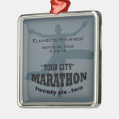 26,2 Marathon-Verzierung Ornament Aus Metall (Links)