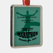 26,2 Marathon-Verzierung Ornament Aus Metall (Rechts)