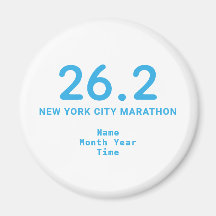 26.2 Marathonläufer Personalisiert Blue