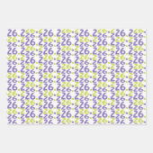 26.2 Marathonlaufpapier Geschenkpapier Set (Vorderseite 2)