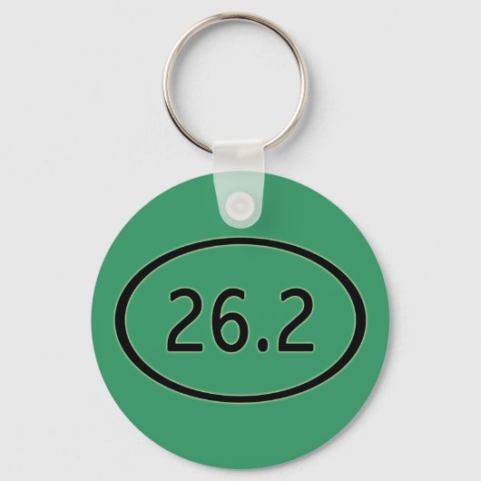 26,2 Meilen Schlüsselanhänger (Vorderseite)