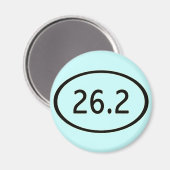 26,2 Miles Magnet (Vorderseite/Rückseite)