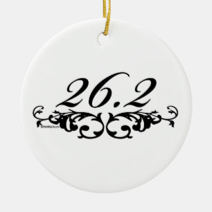 26,2 Mit Blumen Keramikornament