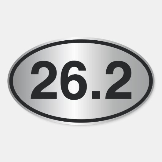 26.2 OVALER AUFKLEBER (Vorderseite)