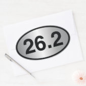 26.2 OVALER AUFKLEBER (Umschlag)
