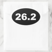 26.2 OVALER AUFKLEBER (Tasche)