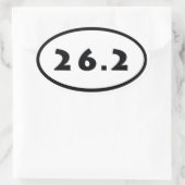 26.2 OVALER AUFKLEBER (Tasche)