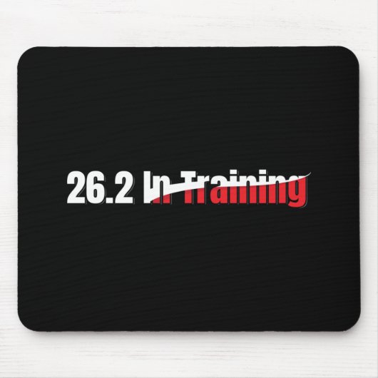 26.2. Training Artistic Marathon Running Mousepad (Vorne)