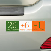 26+6=1 mit Erklärung Autoaufkleber (Auf Auto)