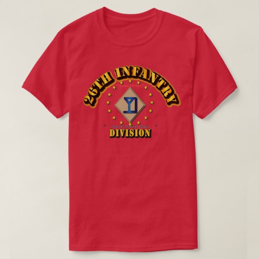 26. Abteilung Infanterie Yankee T-Shirt (Design vorne)
