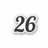 26 AUFKLEBER (Vorderseite)