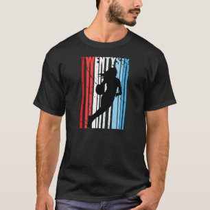 26. Basketball Geburtstag Retro Vintag gestört T-Shirt