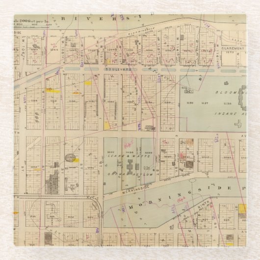 26 Bezirk 12 Glasuntersetzer (Vorderseite)