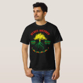 26 Black History Month African Pride Apparel Gesch T-Shirt (Vorne ganz)
