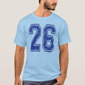 26 Custom Jersey T-Shirt (Vorderseite)