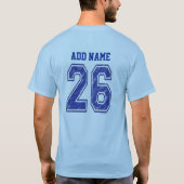 26 Custom Jersey T-Shirt (Rückseite)