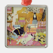 26. Dezember Silbernes Ornament (Vorne)