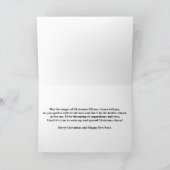 26. Dezember Weihnachtsfeier durch den Feuerplatz  Karte (Innenseite)