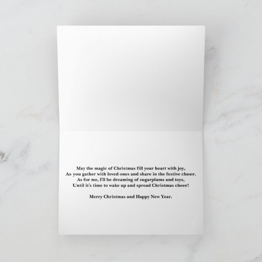 26. Dezember Weihnachtsfeier durch den Feuerplatz  Karte (Innenseite)