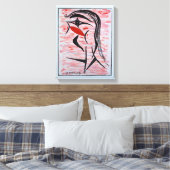 26/ Femme orgueilleuse Leinwanddruck (Insitu (Schlafzimmer))