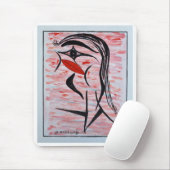 26/ Femme orgueilleuse Mousepad (Mit Mouse)