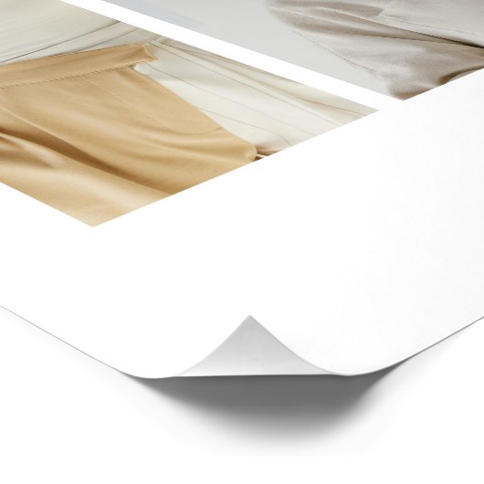 26 Fotocollage-Familie Personalisiert Poster (Ecke)