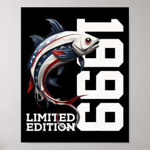26. Geburtstag Fishing Limited Edition 1999 Poster