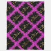 26. Geburtstag Fleecedecke (Vorderseite)