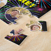 26. Geburtstag: Fun Rainbow #, Individuelle Name + Puzzle (Seite)