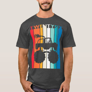 26. Geburtstag Geschenkmonster LKW Shirt 26 Jahre 