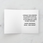 26. Geburtstag Gruß Karte (Innenseite)