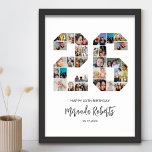 26. Geburtstag Nr. 26 Custom Foto Collage Poster<br><div class="desc">Feiern Sie 26. Geburtstag mit diesem personalisierten 26 Foto Collage Poster. Dieses individuell gestaltbare Geschenk eignet sich auch für Hochzeitsfeiern. Es ist eine großartige Möglichkeit, wertvolle Erinnerungen aus Ihrer Hochzeit und Ihrem verheirateten Leben zu zeigen. Das Poster enthält eine Collage von Fotos, die diese besonderen Momente erfassen, und kann mit...</div>